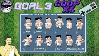 GOAL 3 прохождение coop x6 (Kinaman, Shlyapnik, JuLly, Flip, Two22, Ben) Хак на Денди