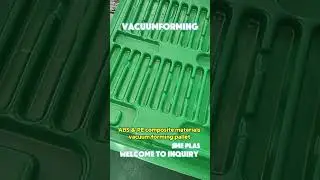 ABS & PE composite materials vacuum forming pallet. #thermoforming #vacuumforming #factory #plastic