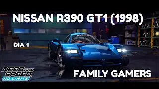 NEED FOR SPEED NO LIMITS NISSAN R390 GT1 (1998) DIA 1 ENCRUCIJADA #nfs #nissan #familygame #game