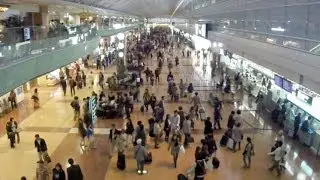 Haneda Airport Terminal 2 in Tokyo, Japan (東京 羽田空港第2旅客ターミナル)