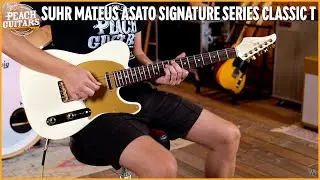 Suhr Mateus Asato Signature Series Classic T 'M.A.' White Wilkinson SS