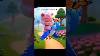 High Sky Butterfly Chase 🦋 | kids cartoons #trending #funny #comedy #viral #india #foryou #shorts