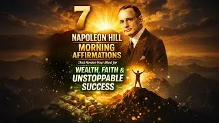 7 Napoleon Hill Morning Affirmations That Rewire Your Mind for Wealth, Faith & Unstoppable Success