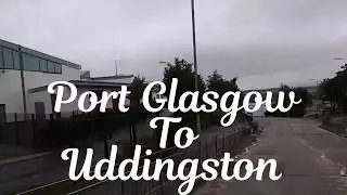 Road Views of Britain. Port Glasgow to Uddingston, Scotland.