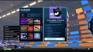 Showcasing ALL Of My Rocket League Player Anthems For My B-Day! 🎶🥳 (Rocket League) #rocketleague