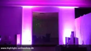 Monza LED RGB Farbverlauf 3 in 1 LED  DMX Eventbeleuchtung, Fassadenbeleuchtung
