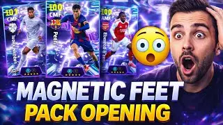 I Was NOT Ready for This&hellip; MAGNETIC FEET Pack Opening 😱🔥 | Double Walkout 💀 | Efootball Pack Opening