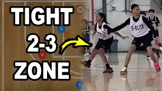 CRAZY Tight 2-3 Zone Defense Basketball Strategy