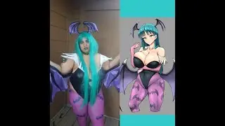Halloween VLOG: - My Morrigan Asenland Darkstalkers Cosplay Costume, Dollar Tree Skin Care Haul, ETC