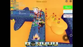 Beating trail 1 extreme mode in all star tower defense