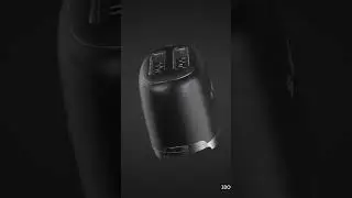 SMEG TOSTER | 3D model And Render | Substance Painter And Maya Arnold