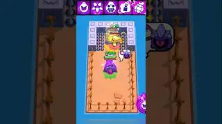 Brawler vs Surge with 99 Power Up's!#hypercharge #brawlstars #brawlstarsshorts #99