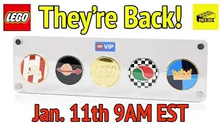 LEGO VIP Coins are BACK!