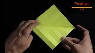 ORIGAMI DIY: Creation of dead leaf by easiest mode of paper folding || #art #viral