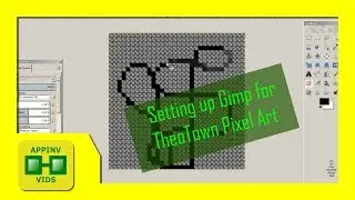 Setting up gimp for theotown Pixel Art