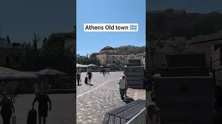 Athens Old Town in 43 Seconds | Walk Around the Acropolis