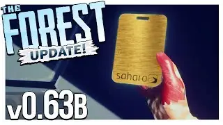 NEW GOLD KEYCARD + MACHETE, CAMCORDER & TACTICAL FLASHLIGHT LOCATION | The Forest Gameplay v0.63b
