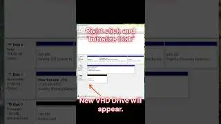 How to make a VHD on Windows 11  #windows #vhd #howto #VirtualHardDisk #microsoft