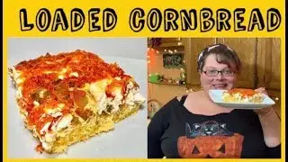 Loaded Cornbread Recipe | VEGAN