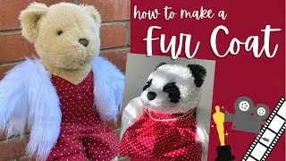 How to Make a Fur Coat for a Stuffed Animal
