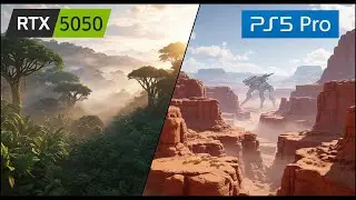 RTX 5050 Against PS5 Pro ?! &ndash;Can YOU Tell Who Has the Better Visuals?