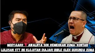 HEBOH‼️Awalnya Sok Remehkan ZUMA, LULUSAN STT INI LANGSUNG KLOJOTAN diajari BIBLE Oleh GURUNDA ZUMA