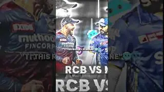 This rivalry is Insane🥶._.RCB v/s MI🔥._.Attitude status❤️&zwj;🔥 #viral #cricket #shorts