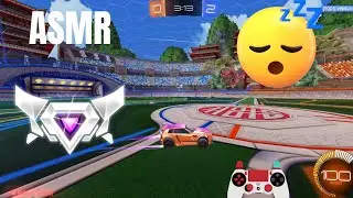 PS4 Controller Sounds | ASMR Rocket League Ranked 2s | Grand Champion
