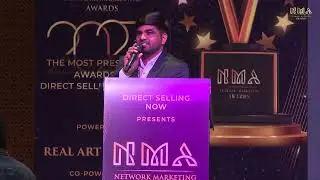 MOST ORGANIC PRODUCT BASED NETWORK MARKETING COMPANY OF THE YEAR AWARD 2023 I MR. SANDIP SHARMA