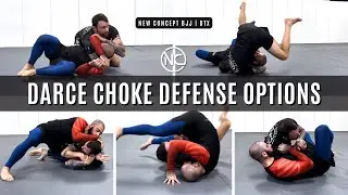 New Concept BJJ | Darce Choke Defense Options | NoGi Coach Caleb Flippin
