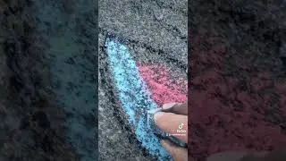 Milotic Pokemon Chalk Art Drawing #shorts