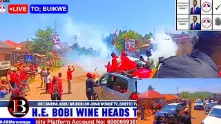 Police Attack Peaceful NUP Supporters with Tear Gas Along Bobi Wine&rsquo;s Road to Buikwe