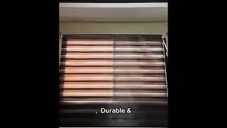 Modern Korean Blackout Blinds Venetians Duo Roller Blinds for Window Room/Office