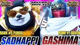 Tekken 8 - SadHappiness (Panda) vs Shadoeshka (Raven) - Epic Ranked Match