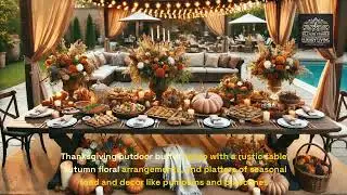 Luxury Designs: Warm Welcomes: Stunning Thanksgiving Inspirations, Thanksgiving decorations