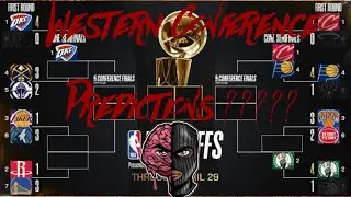 NBA Playoffs ( Western Conference Predictions) #lebronjames #nba #stephencurry #viralshorts #tiktok