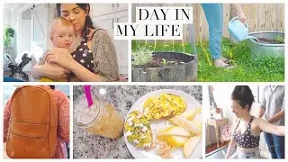 DIML: Summer Gardening, New Diaper Bag & Postpartum Chiropractic Visit! [CC]
