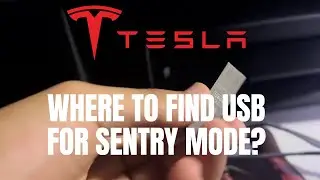 Where To Find Tesla USB Drive For Sentry Mode & Dashcam (2023)