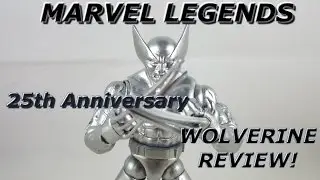 Обзор Росомахи от Mavel Legends ToysRus, эксклюзивный обзор к 25-летию Silver Anniversay