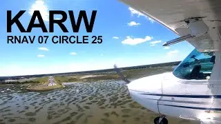 Circling Approach at KARW - Beaufort, SC
