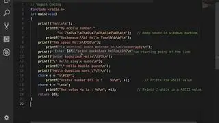 Escape sequence in C Programming | Part 8 | Tamil | Yogesh Coding