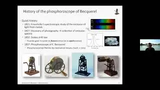 Guilhem Gallot - The phosphoroscope of Edmond Becquerel: The reconstructed experiment