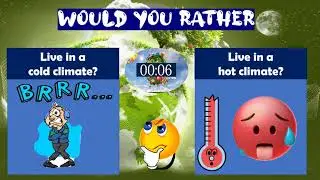 Would you rather Earth day