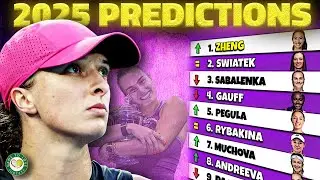 2025 WTA Predictions 🔮 | Top 10 & Grand Slam Winners 🏆 | GTL Tennis Podcast