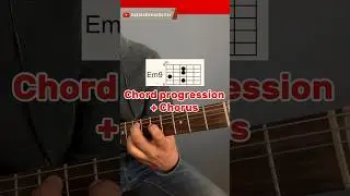 🎸Nuevo Progresi&oacute;n de Acordes - Jazz Guitar El&eacute;ctric - + chorus-#foryou #guitar #chordstutorial