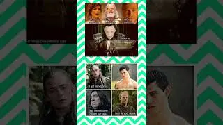 Avengers & Fantasy Movie Meme 😂 | Loki Black Hair vs Blond Family#shorts #meme #gameofthrones