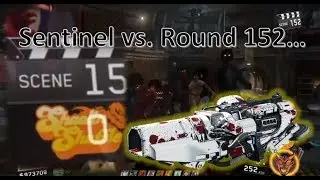 Mauler Sentinel vs. Round 151/152 Zombies... IW Zombies - Epic Weapon Testing