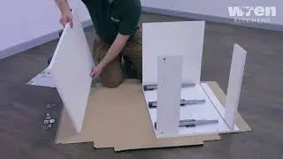 Wren Kitchens Vogue: 600mm 3 Drawer Base Unit Assembly
