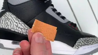 How to fix elephant print on the Jordan 3 replica fake unauthorized authentic UA