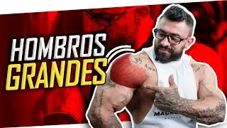 🔴 Rutina de HOMBRO con MANCUERNAS ☠️🔥(Puedes hacerla en casa) La más EFECTIVA! HOMBROS GRANDES